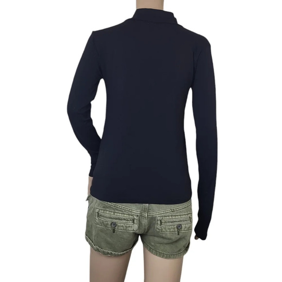 Free People Movement Seamless Half Zip Crop Midlayer Top - Picture 3 of 4